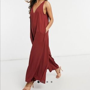 Minimal Smock Jumpsuit